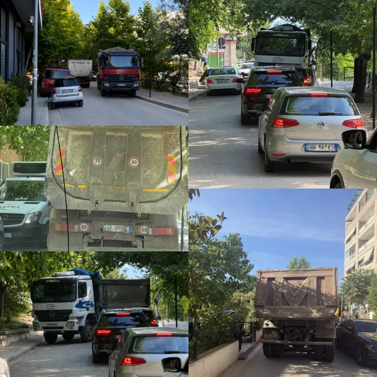 Liqeni i Thatë mes pluhurit dhe betonit, kush i lejon kamionët të lëvizin pa autorizim?