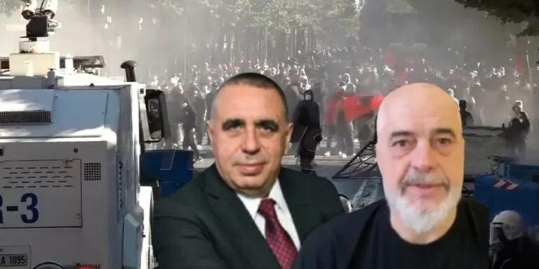 Kryeministri Edi Rama gjatë një fjalimi para drejtuesve të Policisë së Shtetit