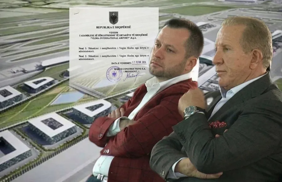 Nuk ndalet Behgjet Pacolli, shkarkon administratorin e Aeroportit të Vlorës