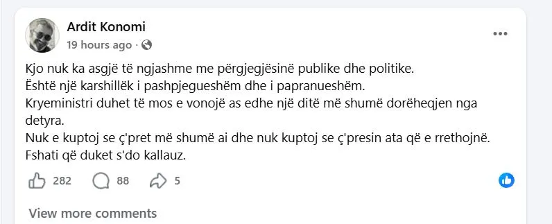 Ish deputeti i PS kërkon dorëheqjen e Ramës  Çfarë pret më shumë 